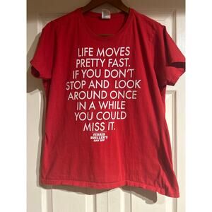 Vintage 80s 90s Ferris Bueller Red Shirt